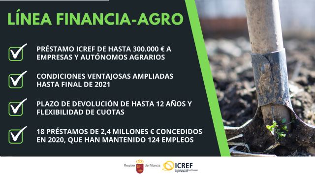 Ampliada hasta final de 2021 la línea de préstamos ventajosos para el sector agrícola y ganadero - 1, Foto 1