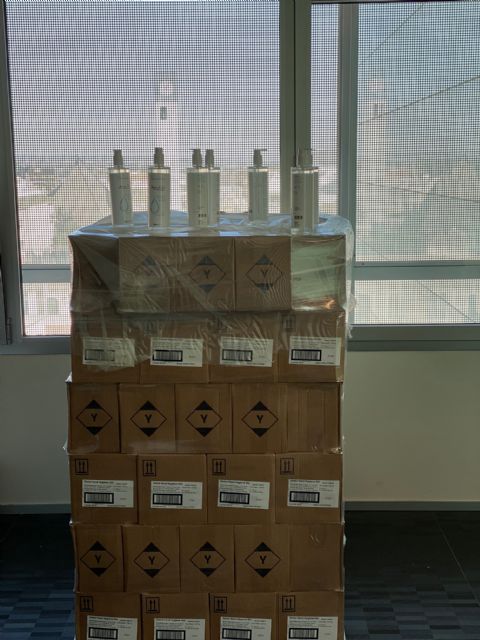 La Liga Española de la Educación y la Cultura Popular dona 184 cajas de gel hidroalcohólico - 3, Foto 3