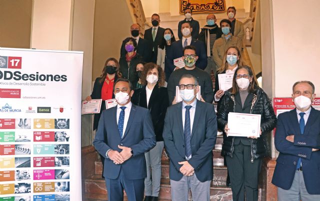 Sánchez Lorente asiste a la entrega de los II Premios ODSesionados de la UMU - 1, Foto 1