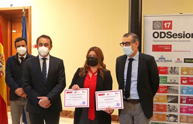 Sánchez Lorente asiste a la entrega de los II Premios ODSesionados de la UMU - 2, Foto 2