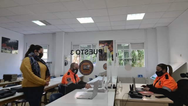 Se retoma la actividad del Cecovid con las tareas de rastreo en Totana a cargo de los voluntarios de Protección Civil de esta localidad - 1, Foto 1