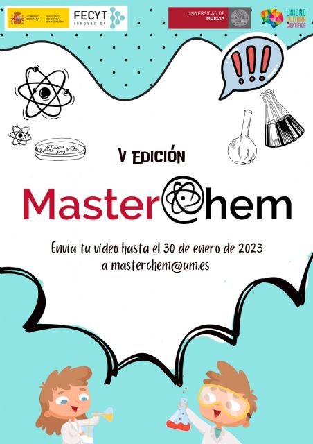 MasterChem, el concurso químico de la UMU, amplía su plazo de inscripción hasta el 30 de enero - 1, Foto 1