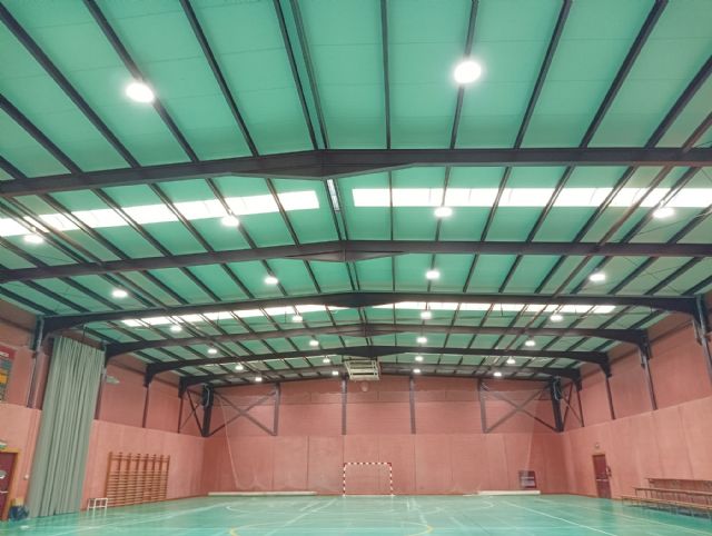 El Ayuntamiento de Murcia renueva la iluminación de los pabellones deportivos de Zeneta y Los Dolores con focos LED - 4, Foto 4