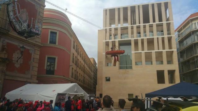 The Association of Civil Protection of Totana participate in the events organized to mark the European Day Phone 112 in Murcia, Foto 4