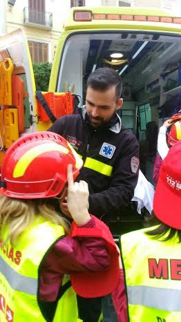 The Association of Civil Protection of Totana participate in the events organized to mark the European Day Phone 112 in Murcia, Foto 9