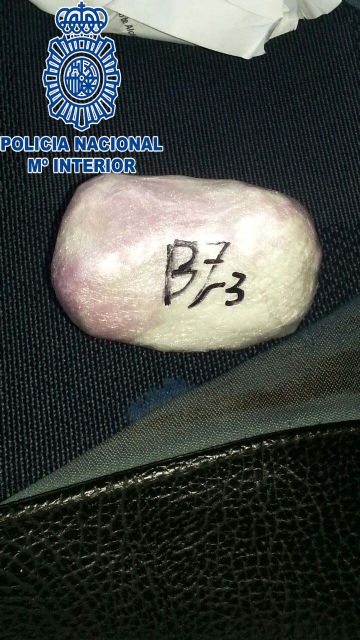 La Policía Nacional en un control rutinario interviene 62 gramos de cocaína - 1, Foto 1