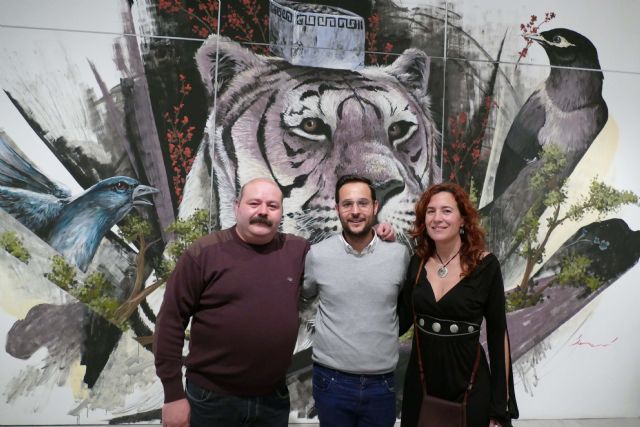 Fusión de arte cartagenero en la exposición Secretos Latentes de Belén Orta y Kraser - 1, Foto 1