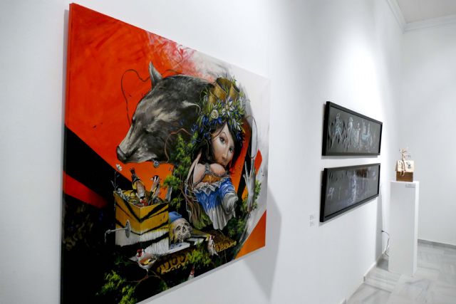 Fusión de arte cartagenero en la exposición Secretos Latentes de Belén Orta y Kraser - 2, Foto 2