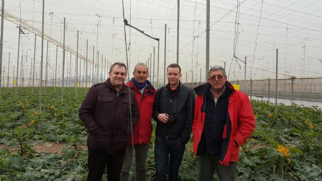 La calidad del calabacín murciano se muestra al diario The Guardian a través de Asaja Murcia - 1, Foto 1