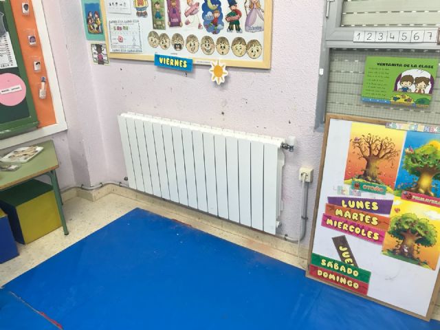 El Partido Popular celebra que ya se esté instalando la nueva calefacción en el colegio de Valentín - 3, Foto 3
