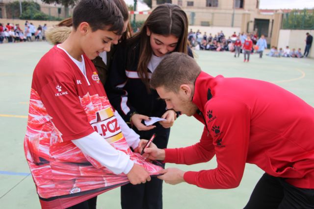 ELPOZO AL COLE| Pito y Fernan comparten la jornada con los escolares del Colegio Luis Vives de Murcia - 4, Foto 4