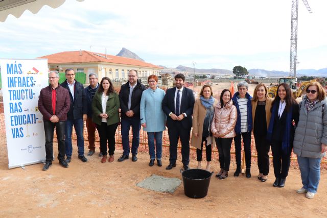 López Miras: Con el nuevo CEIP Príncipe Felipe reafirmamos la apuesta del Gobierno regional por la educación y los más jóvenes - 3, Foto 3