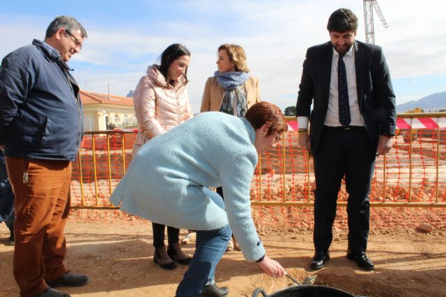 Primera piedra de las obras del nuevo colegio Príncipe Felipe - 2, Foto 2