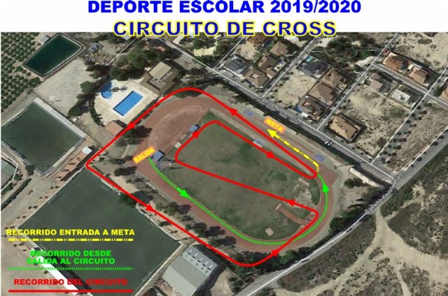 Este viernes se disputa en la pista del Guadalentn la prueba de cross dentro del deporte escolar, Foto 1