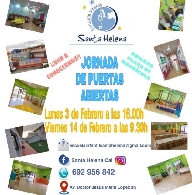 El Ayuntamiento de Molina de Segura organiza jornadas de puertas abiertas en las escuelas infantiles del municipio durante el mes de febrero - 2, Foto 2