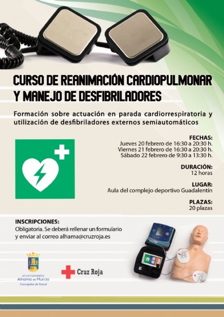 Nuevo curso sobre reanimacin cardiopulmonar y manejo de desfibriladores, Foto 1