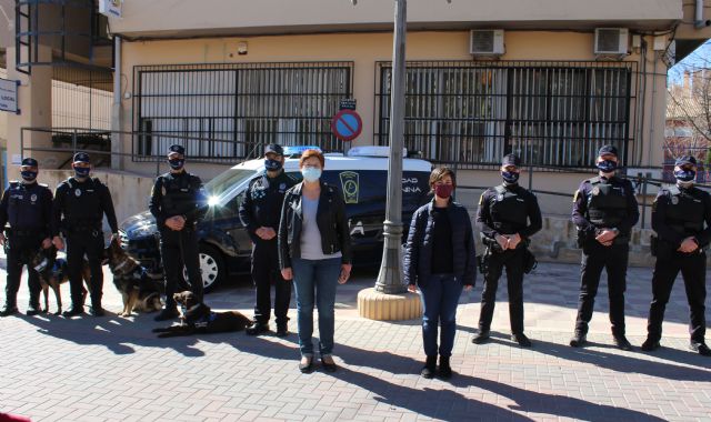 Presentado el nuevo vehículo para la Unidad Canina de la Policía Local de Jumilla - 1, Foto 1