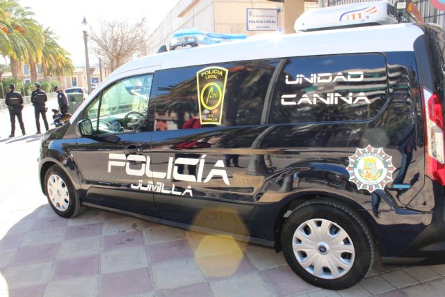 Presentado el nuevo vehículo para la Unidad Canina de la Policía Local de Jumilla - 3, Foto 3