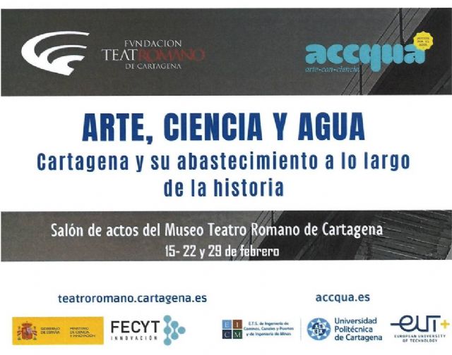 El Teatro Romano de Cartagena acoge el ciclo de conferencias ´Arte, ciencia y agua´ - 1, Foto 1