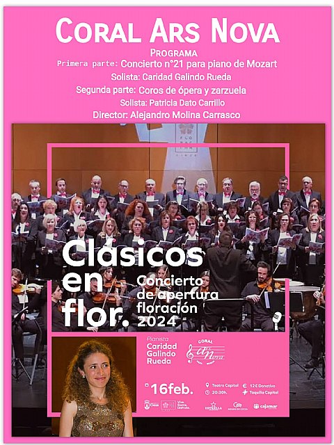 Grandes obras clásicas de coro y orquesta abrirán el programa cultural de la Floración 2024 - 1, Foto 1