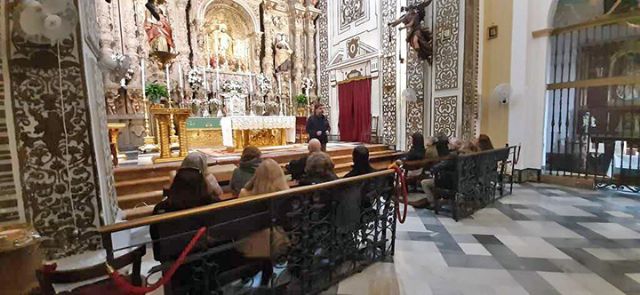 Éxito de la visita al Convento de San Leandro: 70 asistentes fascinados por su historia - 4, Foto 4