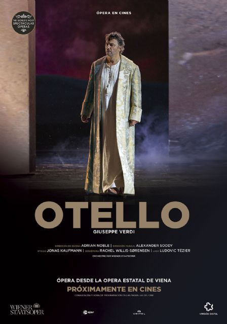 El estreno del impactante Otello de Kaufmann llega a cines de Murcia - 2, Foto 2