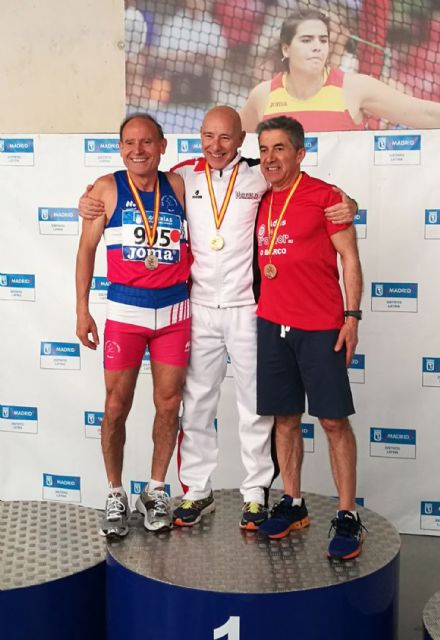 El atleta torreño Ángel Salinas, oro, plata y bronce en el campeonato de España de veteranos - 3, Foto 3