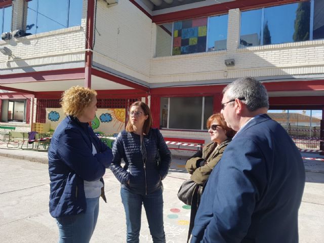 El PSOE denuncia la deplorable situación del colegio del Rosario, de Monteagudo, por la falta de inversiones desde hace décadas - 1, Foto 1