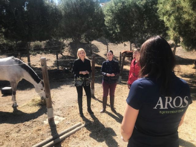 Mujeres víctimas de violencia de género participan en terapia asistida con caballos - 1, Foto 1