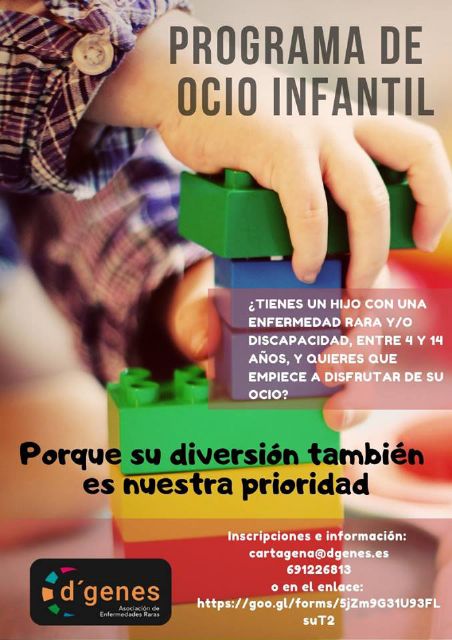 D´Genes oferta un Programa de ocio infantil dirigido a niños de 4 a 14 años con discapacidad o enfermedades raras - 1, Foto 1