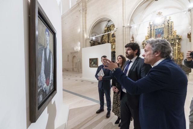 López Miras visita la exposición Solana y la modernidad otra - 1, Foto 1