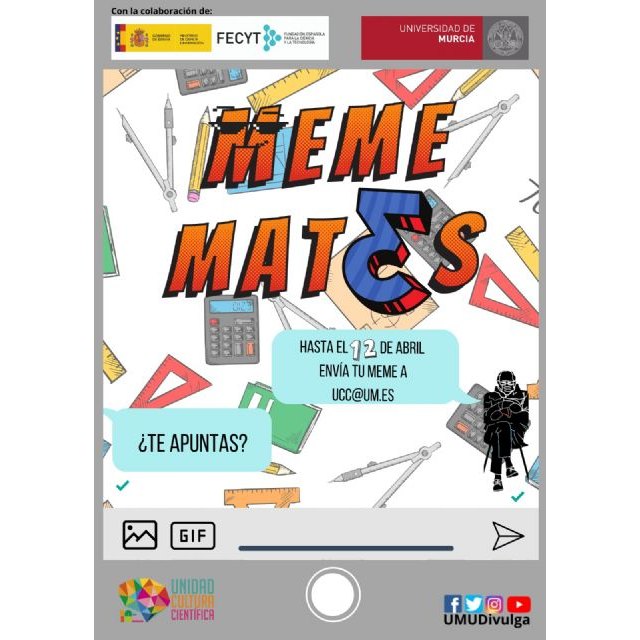 Descubre la cara más divertida de las Matemáticas en la I edición del concurso Mememates de la UMU - 1, Foto 1