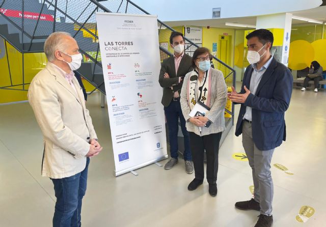 El eurodiputado Marcos Ros se interesa por la EDUSI Las Torres Conecta, que cuenta con 5 millones de fondos FEDER - 1, Foto 1