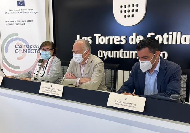 El eurodiputado Marcos Ros se interesa por la EDUSI Las Torres Conecta, que cuenta con 5 millones de fondos FEDER - 4, Foto 4