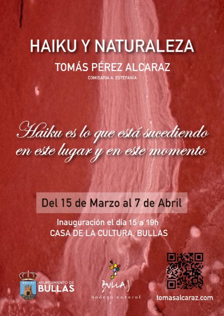 El viernes próximo se inaugura en la Casa de Cultura la exposición de Tomás Pérez Alcaraz 'Haiku y naturaleza' - 1, Foto 1