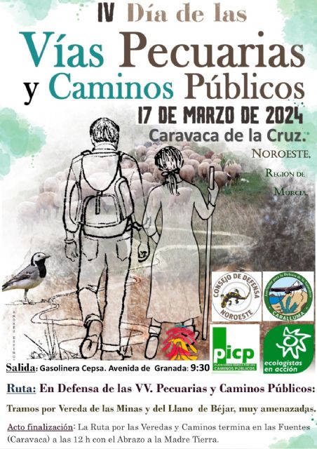 Caminata en defensa de las vías pecuarias y los caminos públicos - 2, Foto 2