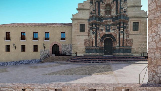 Las obras de pavimentación de la explanada del Castillo de Caravaca mejorarán la estética y accesibilidad del conjunto monumental - 3, Foto 3