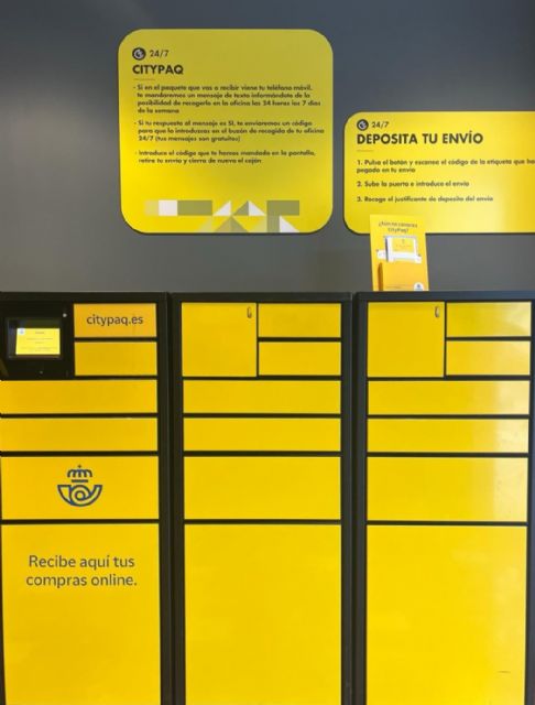 La red de Citypaq de Correos en la Región de Murcia gestionó más de sesenta y un mil paquetes en 2024 - 1, Foto 1