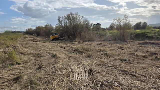 La Confederación Hidrográfica del Segura ejecuta las obras de restauración y laminación en la cañada de Morcillo en Molina de Segura - 2, Foto 2
