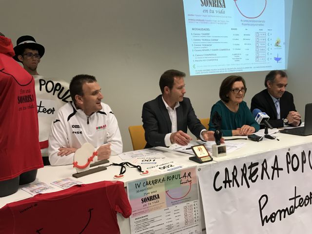 Pon una SONRISA en tu vida, el próximo domingo 30 de abril en la IV Carrera Popular de Prometeo en Torre-Pacheco - 1, Foto 1