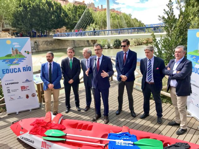 Los escolares murcianos se acercan al entorno natural de ´Murcia Río´ con charlas ambientales y actividades acuáticas - 1, Foto 1