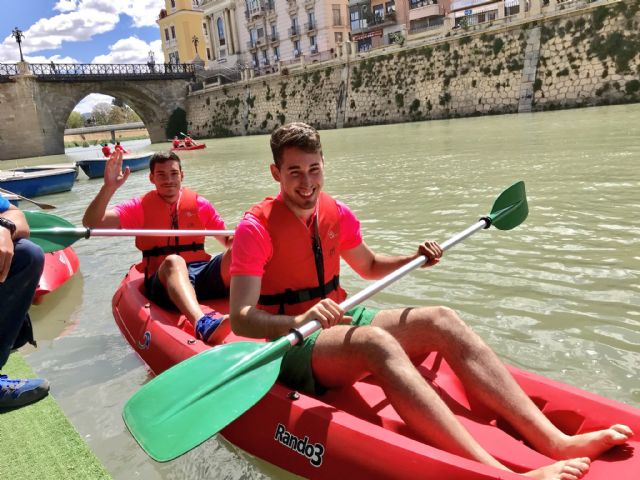 Los escolares murcianos se acercan al entorno natural de ´Murcia Río´ con charlas ambientales y actividades acuáticas - 3, Foto 3