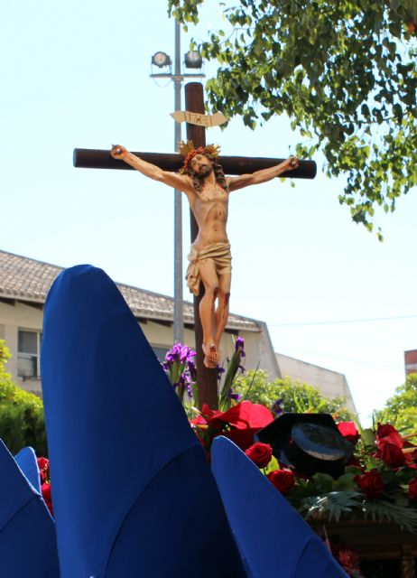 La Guardia Civil escolta el paso del Cristo del Amor en su procesión del Viernes de Dolores 2019 - 5, Foto 5