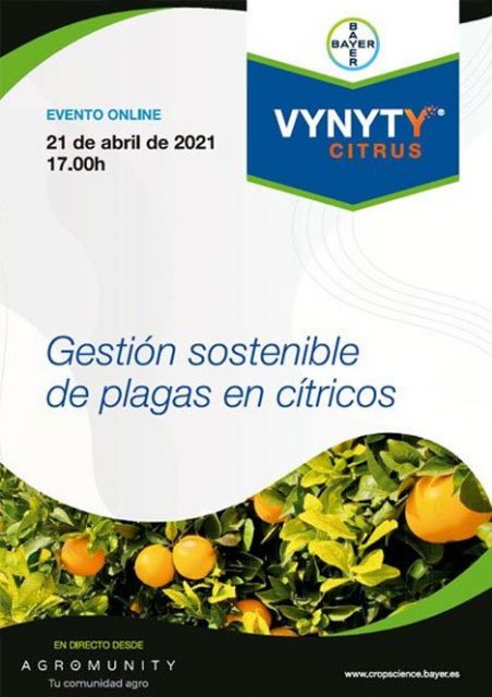 Bayer presenta su nueva solución biológica Vynyty Citrus para la gestión sostenible de plagas en cítricos - 1, Foto 1