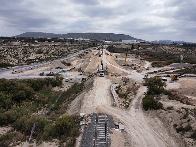 Adif prevé restablecer la circulación ferroviaria entre Agramón y Murcia Mercancías el 16 de mayo - 1, Foto 1