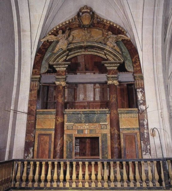 Somos Región pide mayor financiación pública para la reconstrucción del órgano de la Iglesia de Santiago de Jumilla - 1, Foto 1