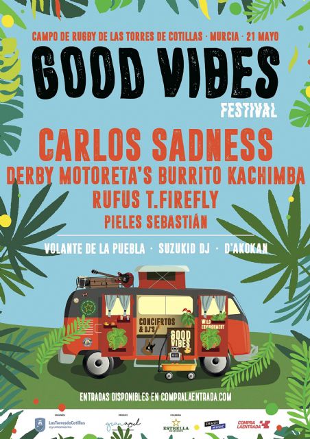 Carlos Sadness, cabeza de cartel del Good Vibes Festival de Las Torres de Cotillas - 5, Foto 5