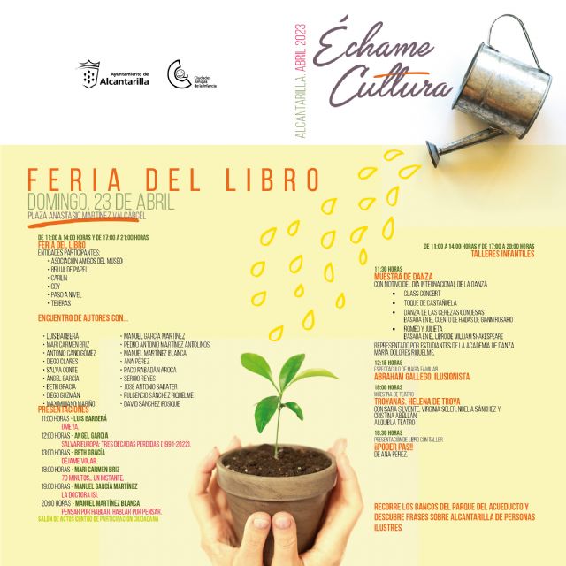 Alcantarilla dedica toda la programación cultural del mes de abril al Día del Libro - 1, Foto 1