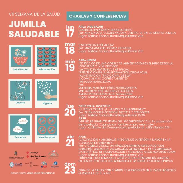 La VII Semana de la Salud programa charlas, puertas abiertas, una marcha saludable y una feria con promociones y exhibiciones - 2, Foto 2