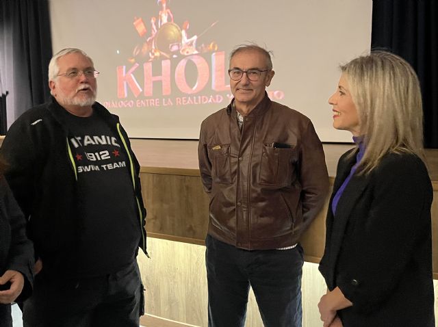José Ortega presenta el documental Khol, mitos y aventuras en Águilas durante la Edad del Bronce - 1, Foto 1